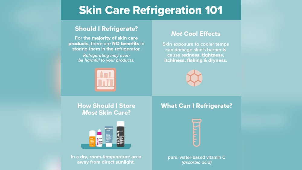 Should You Refrigerate Your Face Creams ?